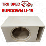 TRU SPEC Elite Prefab Single 15" Subwoofer Enclosure Sundown U 15"