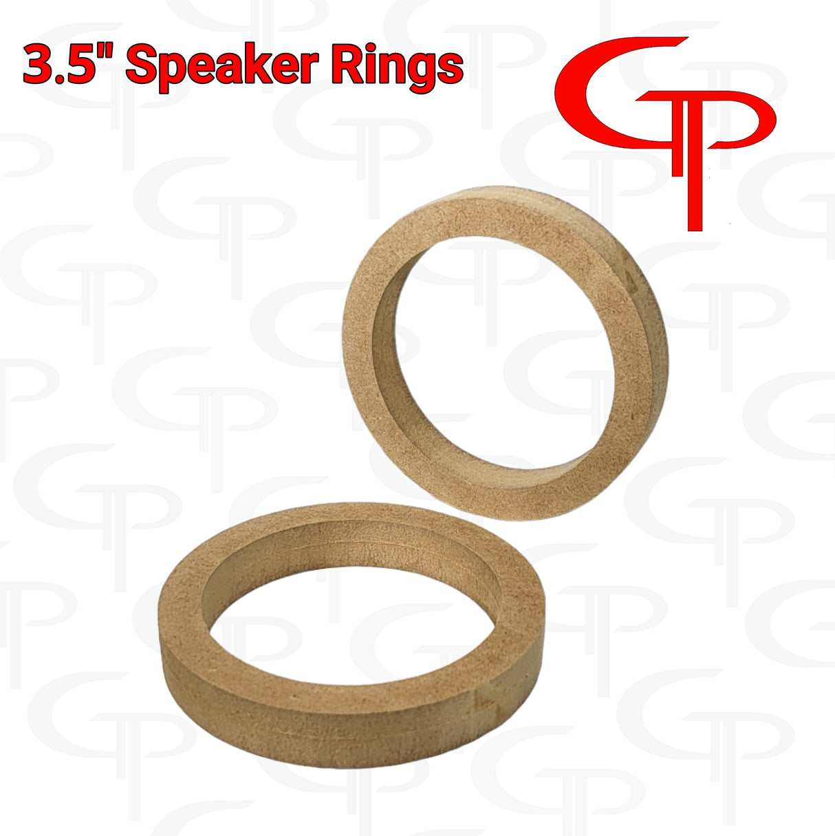 CUSTOMIZED 3.5" inch  Speaker Rings