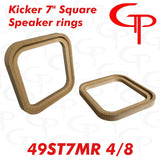 Flush Mount Kicker 7" inch 49ST7MR Speaker Rings