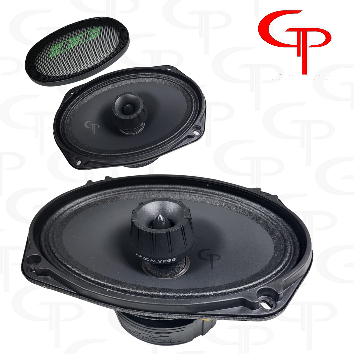 Apocalypse AP-X69A 6x9" w/ Super Tweeter Coaxial Speakers (Pair)