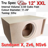 COMBO: Sundown Audio NS v.6 12" + Salt-4 Amplifier= Free Tru Spec Elite Box