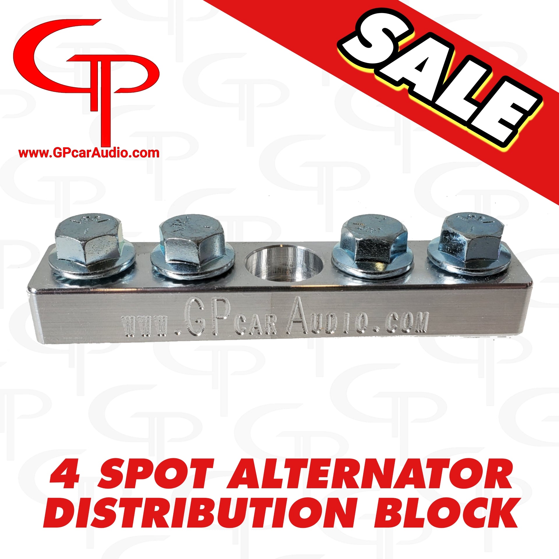 GP 4 Spot Alternator Distro Block – GP Car Audio