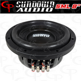 Sundown Audio SML 8" 300 Watt Shallow Subwoofer D2/D4