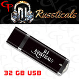 DJ Rusticals 32 GB USB Blue Pack 100-142