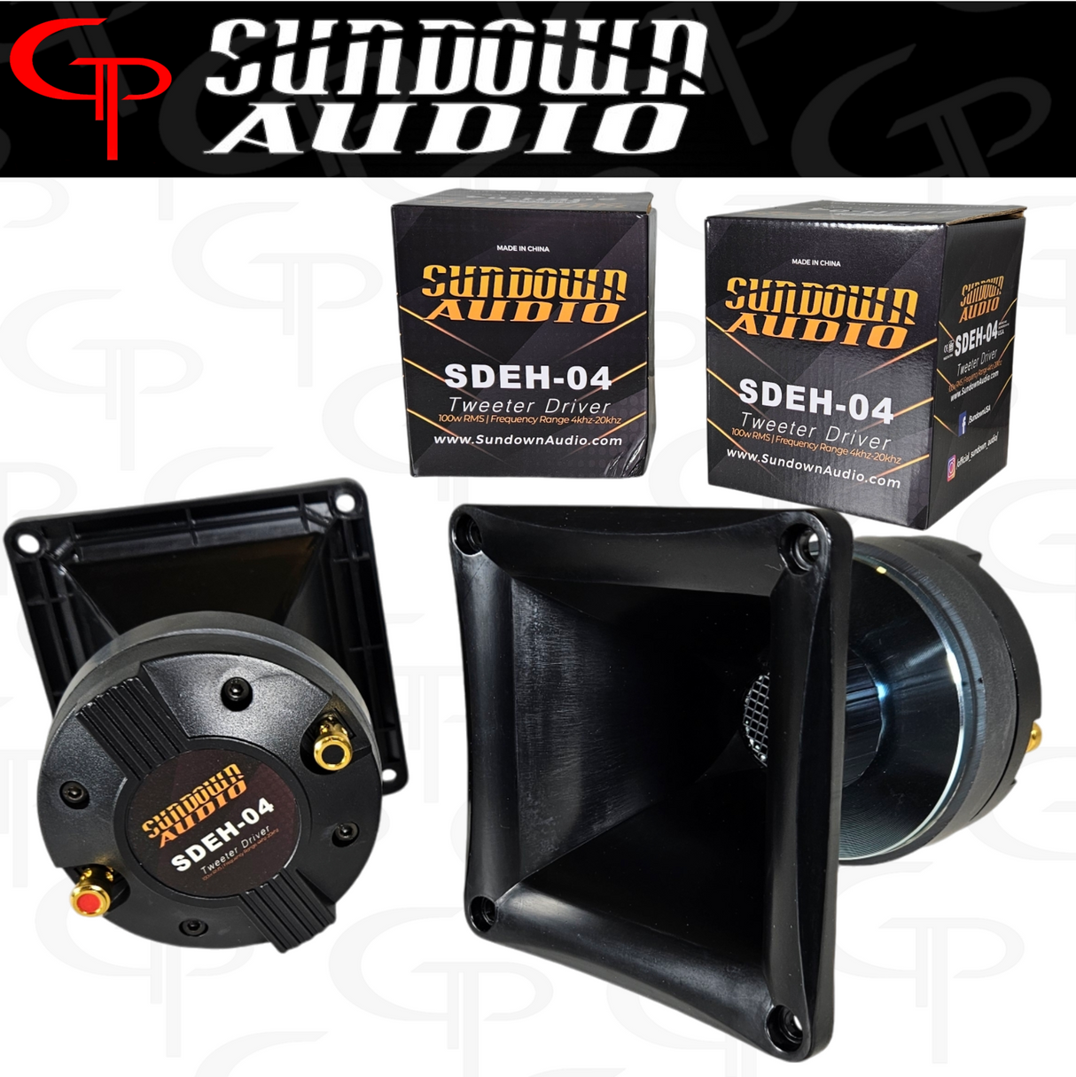 Sundown Audio SDEH-04 Horn Driver 100w RMS (Pair)