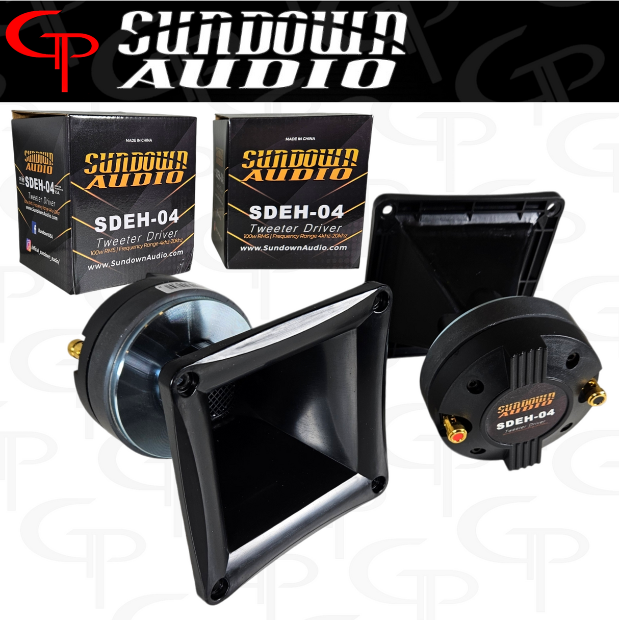 Sundown Audio SDEH-04 Horn Driver 100w RMS (Pair)