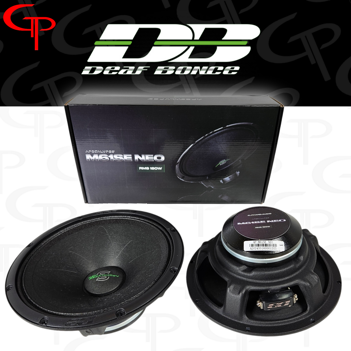 Deaf Bonce Apocalypse AP-M61SE NEO | 6.5" Mid-Range Speakers (Pair)