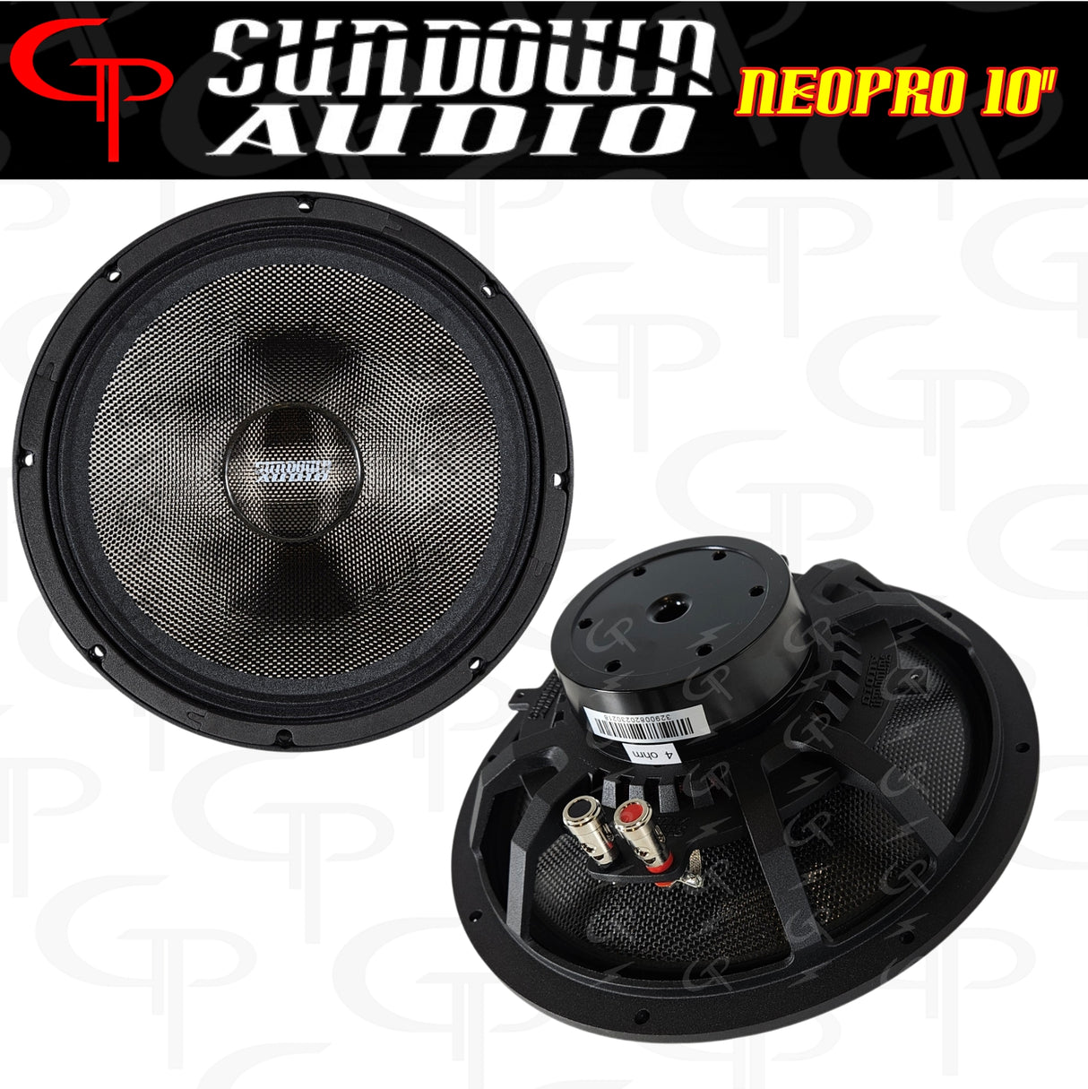 Sundown Audio NeoPro-10 v.4 10" Pro Audio Midrange Speaker (single)