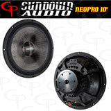 Sundown Audio NeoPro-10 v.4 10" Pro Audio Midrange Speaker (single)