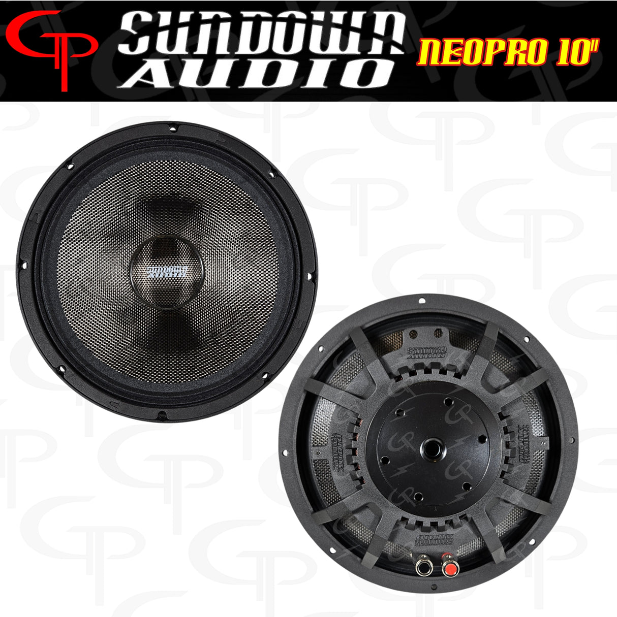 Sundown Audio NeoPro-10 v.4 10" Pro Audio Midrange Speaker (Pair)