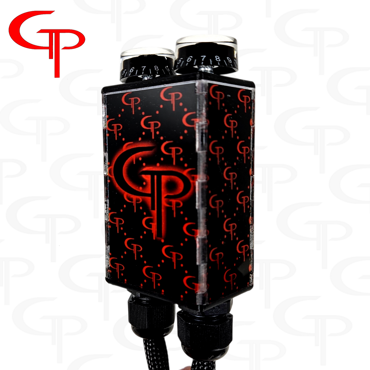 GP LARGE "G" PRINT INDUSTRIAL DUAL BASS KNOB