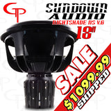 Sundown Audio Nightshade NS v.6 18" 3500 watt Subwoofer D1/D2