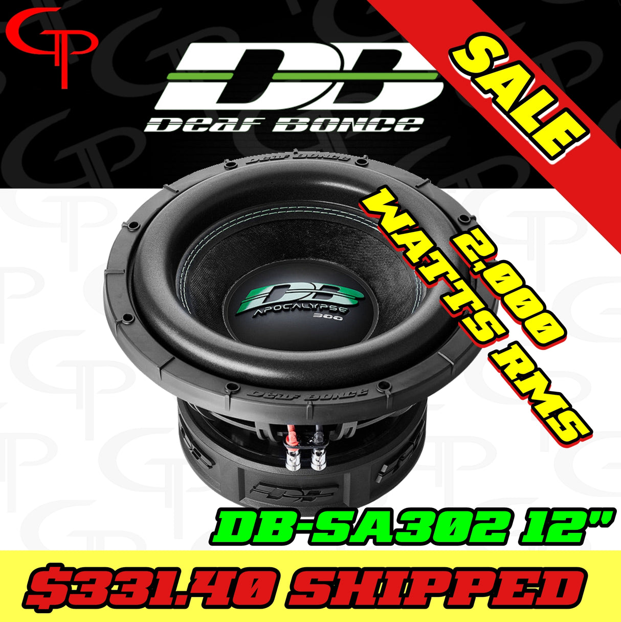 Deaf Bonce Apocalypse DB-SA302 D1/D2 12" Subwoofer