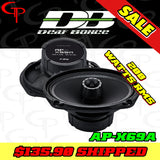 Apocalypse AP-X69A 6x9" w/ Super Tweeter Coaxial Speakers (Pair)