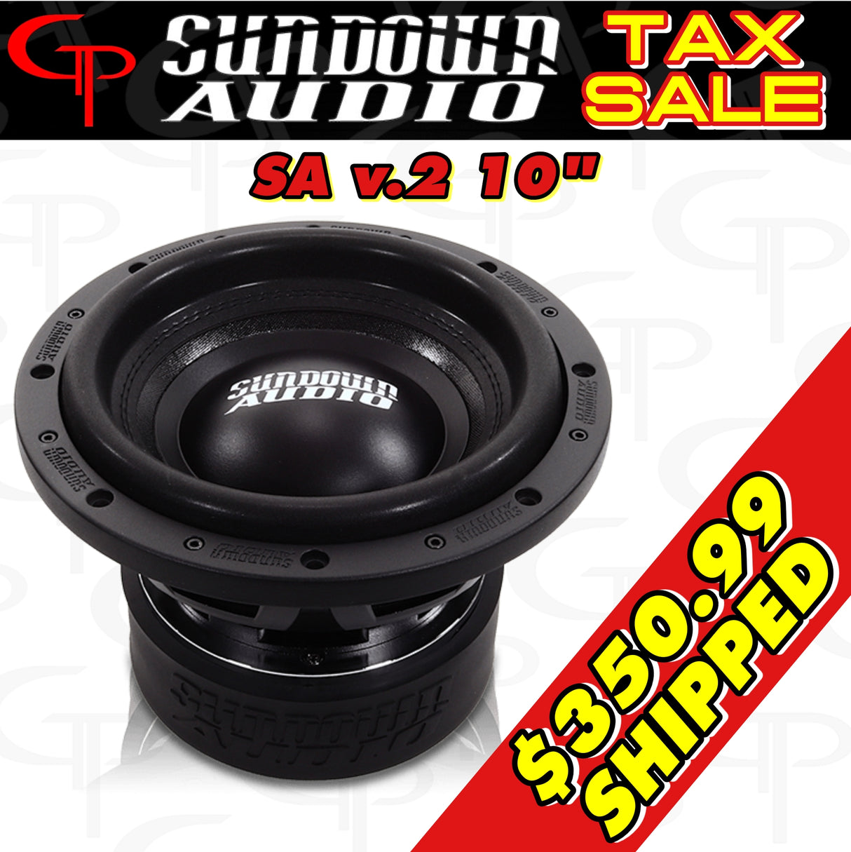 Sundown Audio SA-10 v.2 1250 watt DVC Subwoofer