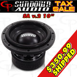 Sundown Audio SA-10 v.2 1250 watt DVC Subwoofer