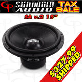 Sundown Audio SA-15 v.2 1250-watt DVC Subwoofer
