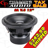 Sundown Audio SA-12 v.3 1500-watt DVC Subwoofer