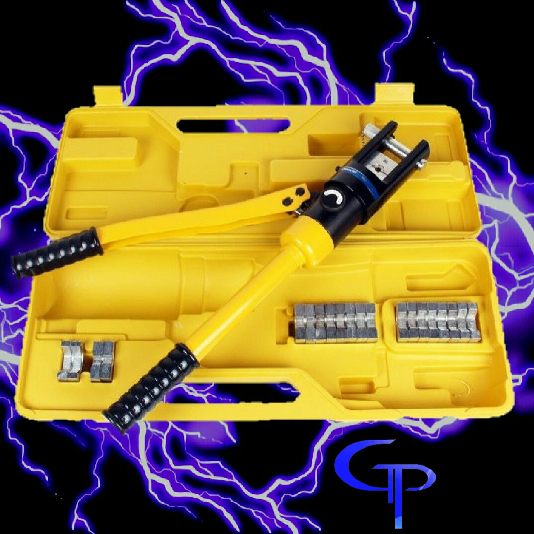 *16 Ton Hydraulic Wire Crimper 11 Dies