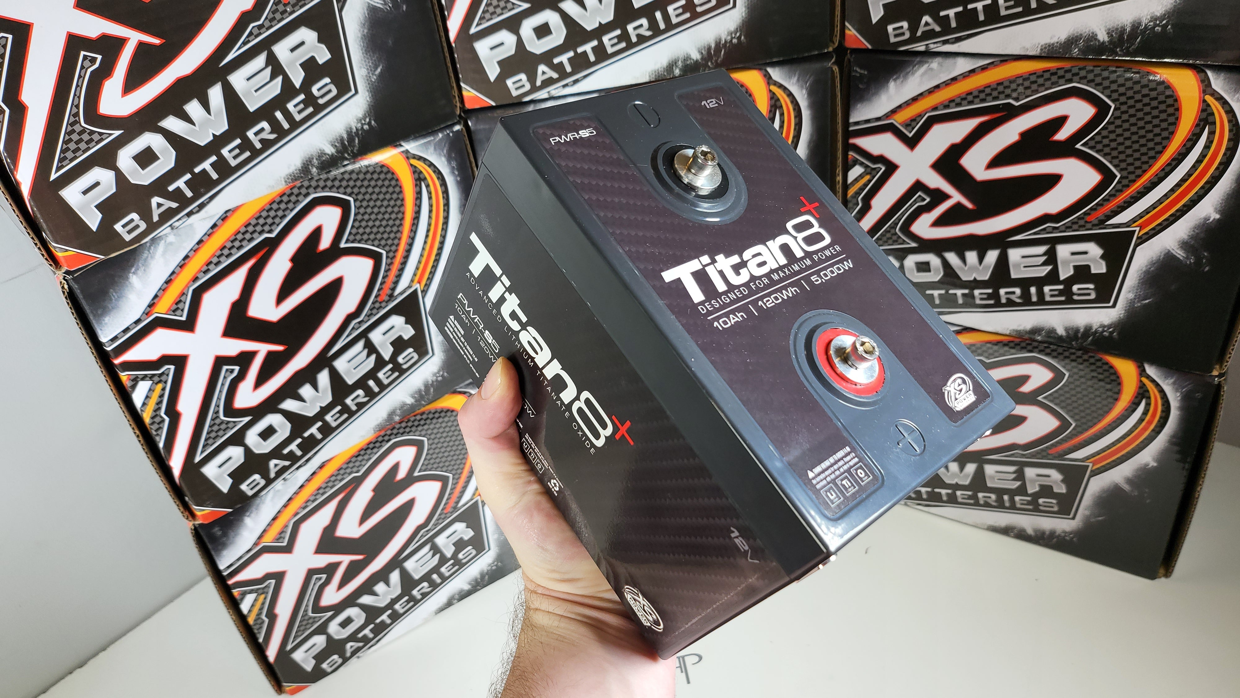 XS Power TITAN8 PWR-S5 12V Lithium Car Audio Battery – GP Car Audio