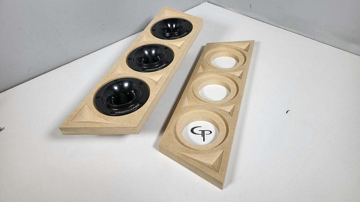 GP Triple Super Tweeter Door Pod Baffle (Pair)