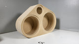 8" + 6.5" + Super Tweeter Flush Mount Stack Fab Door Pods Separated chambers Customized