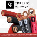 1/0 AWG Tru Spec OFC Pure Copper Big 3 Upgrade + Amp Kit