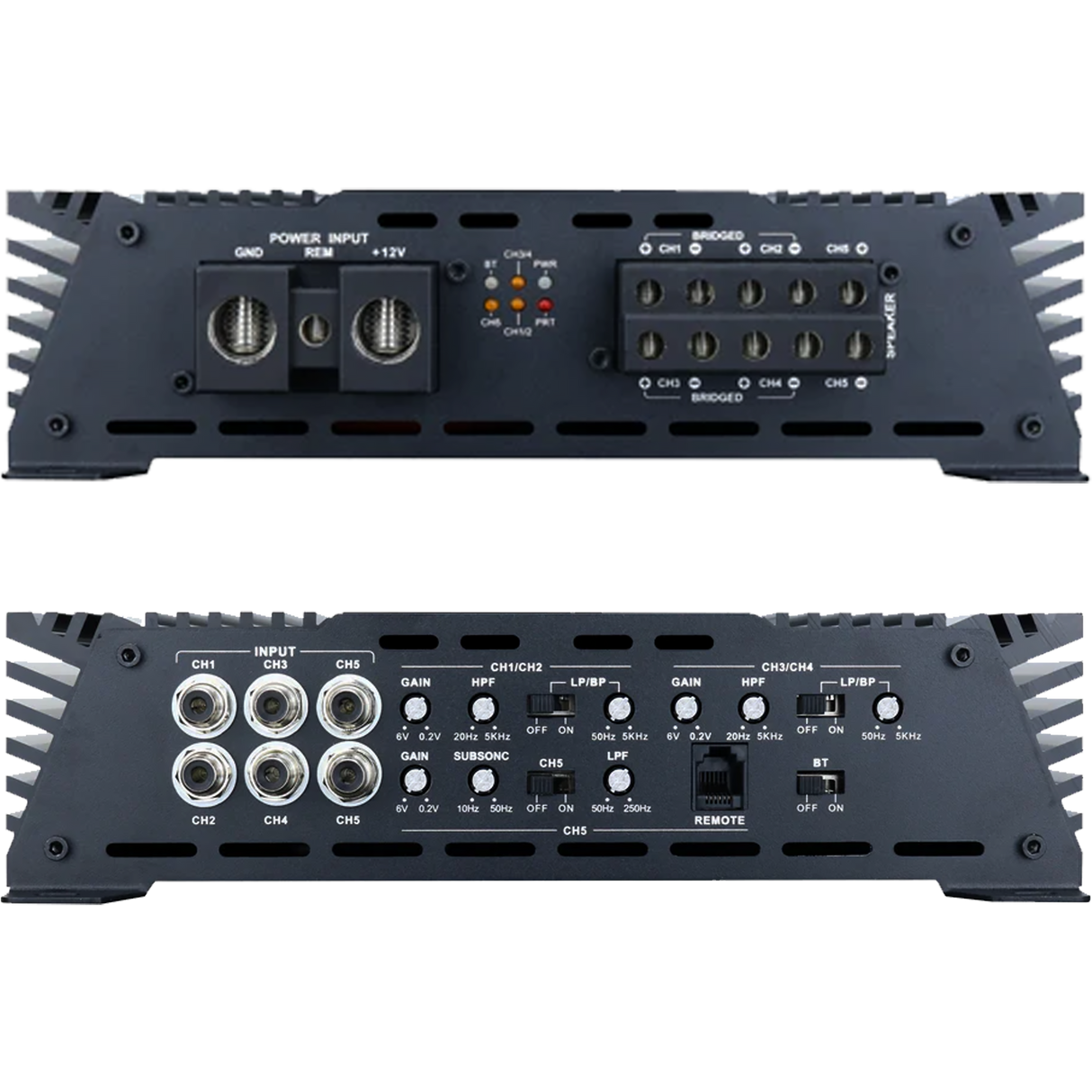 Synergy SYN Series 1100.5 5ch Bluetooth Amplifier 230x4 + 1,500x1