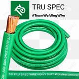 By The Foot 1/0 AWG OFC GREEN Tru Spec #TeamWeldingWire Copper Wire