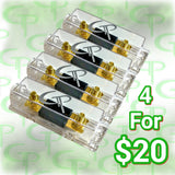 4 Fuse Blocks w/ Fuses