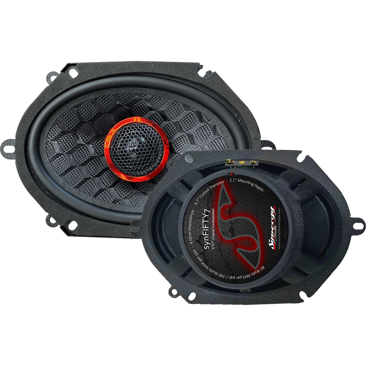 Synergy SYN Series synFIVE7 5"x7" Coaxial Speaker (pair)