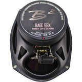 B2 Audio RAGE Series Pair of 6x9" 4-Ohm SVC 100W Concentric Full Range Speakers RAGE69X