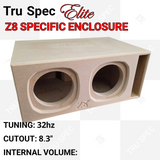 TRU SPEC Elite Sundown Z8 Dual 8" Subwoofer Enclosure
