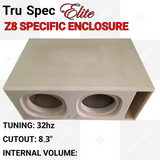 TRU SPEC Elite Sundown Z8 Dual 8" Subwoofer Enclosure