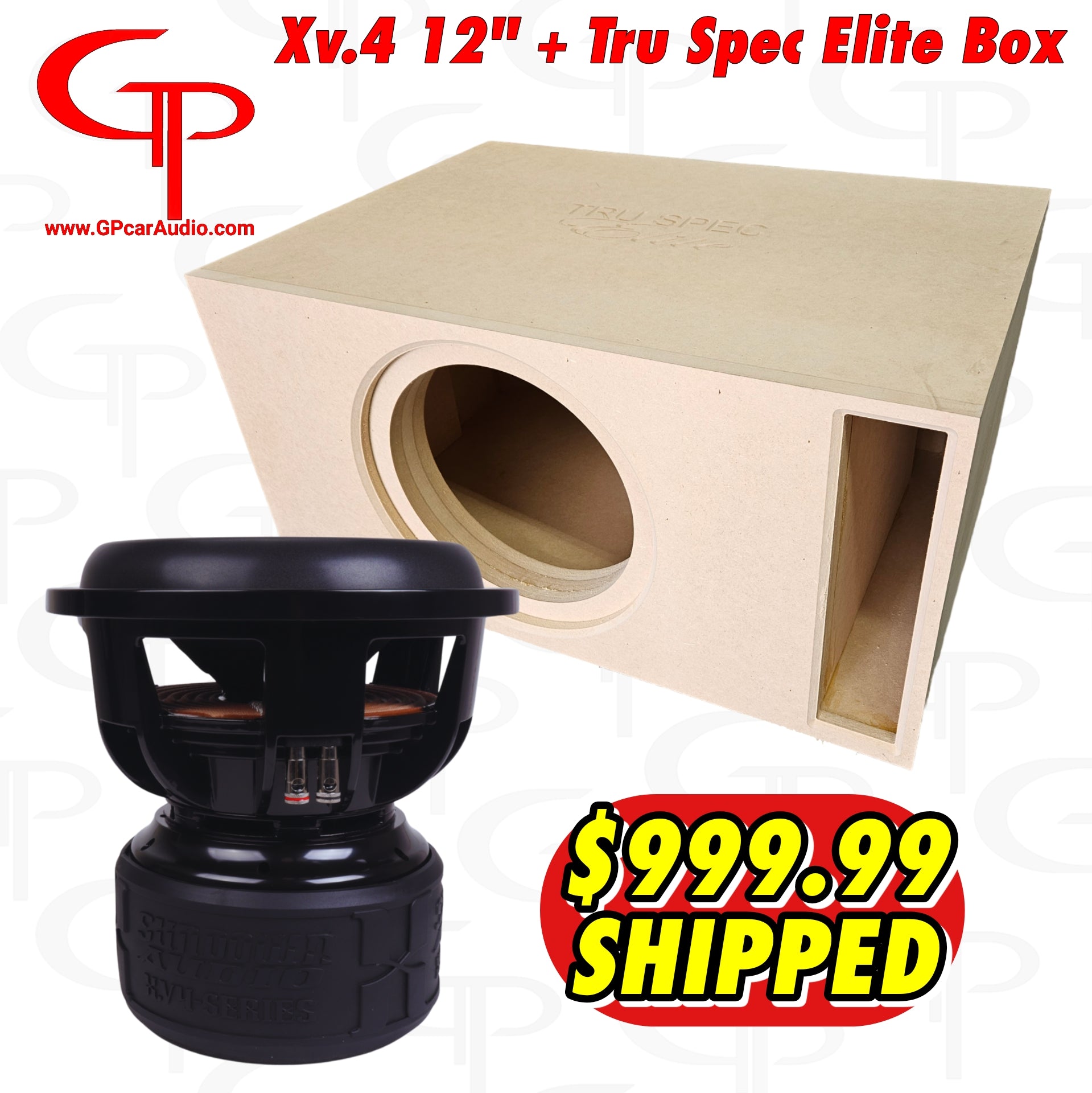 DOWN4SOUND DVX-12 D2 12” Car Subwoofer – Dual 2-Ohm, 1700W RMS Competition  Bass