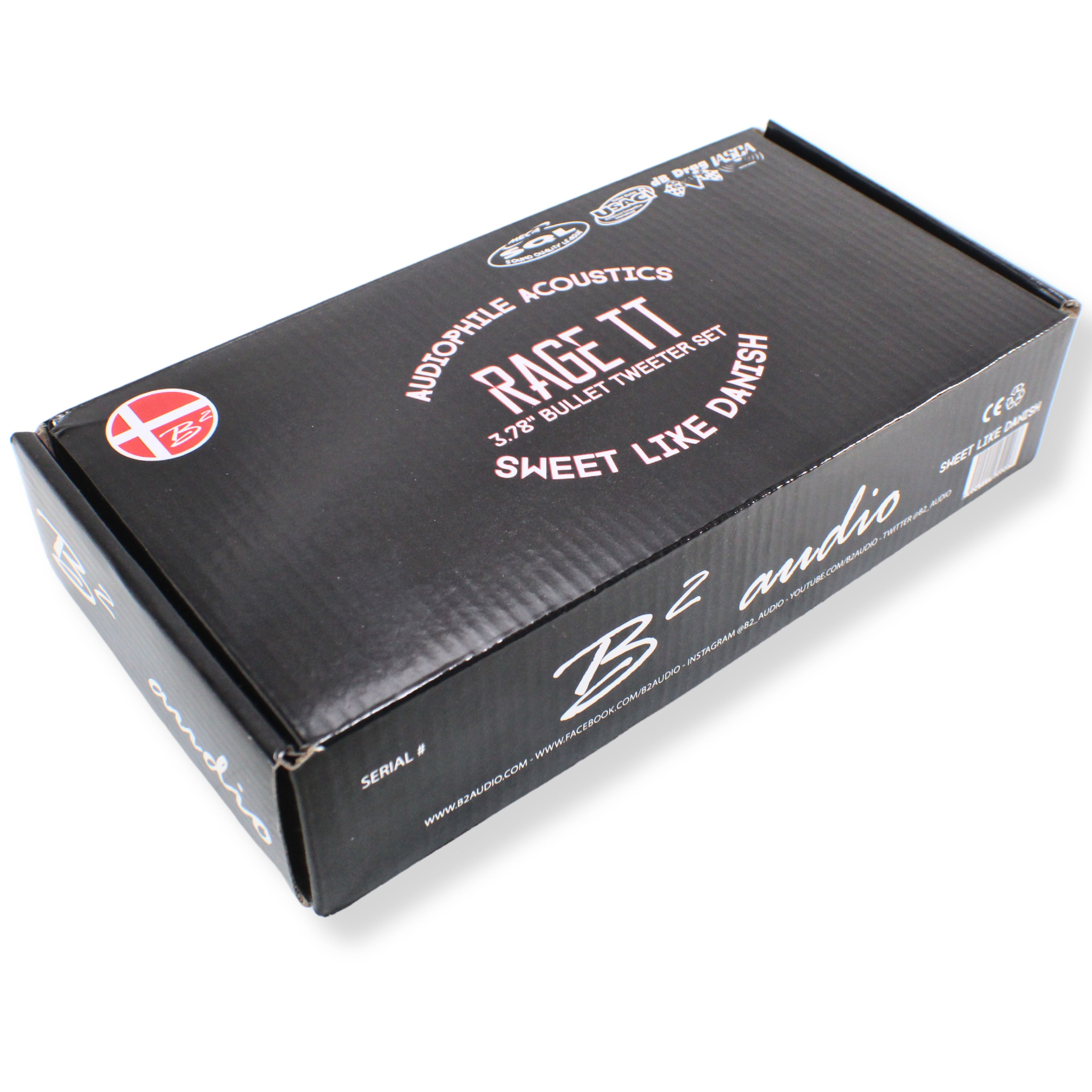 B2 Audio RAGE Series Pair of 1