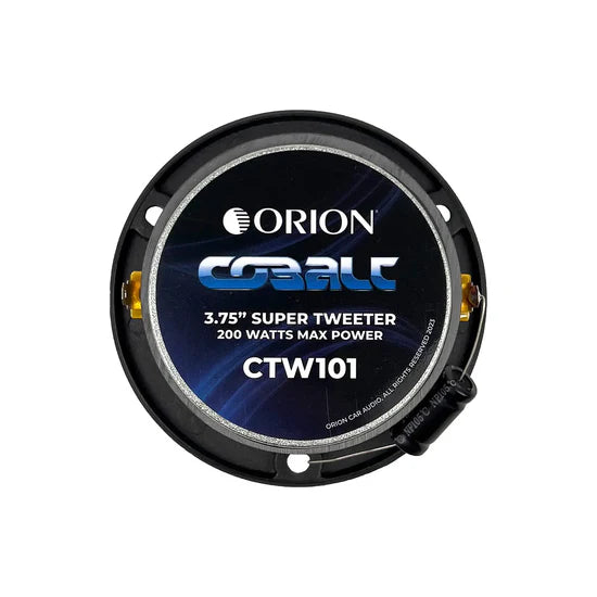 ORION COBALT 3.75" ALUMINUM BULLET TWEETERS 50 WATTS RMS