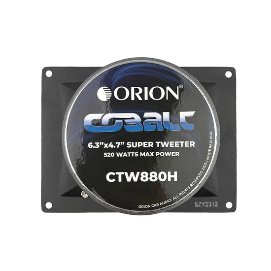 ORION COBALT 6.3"x 4.7"SUPER TWEETER 130 WATTS RMS