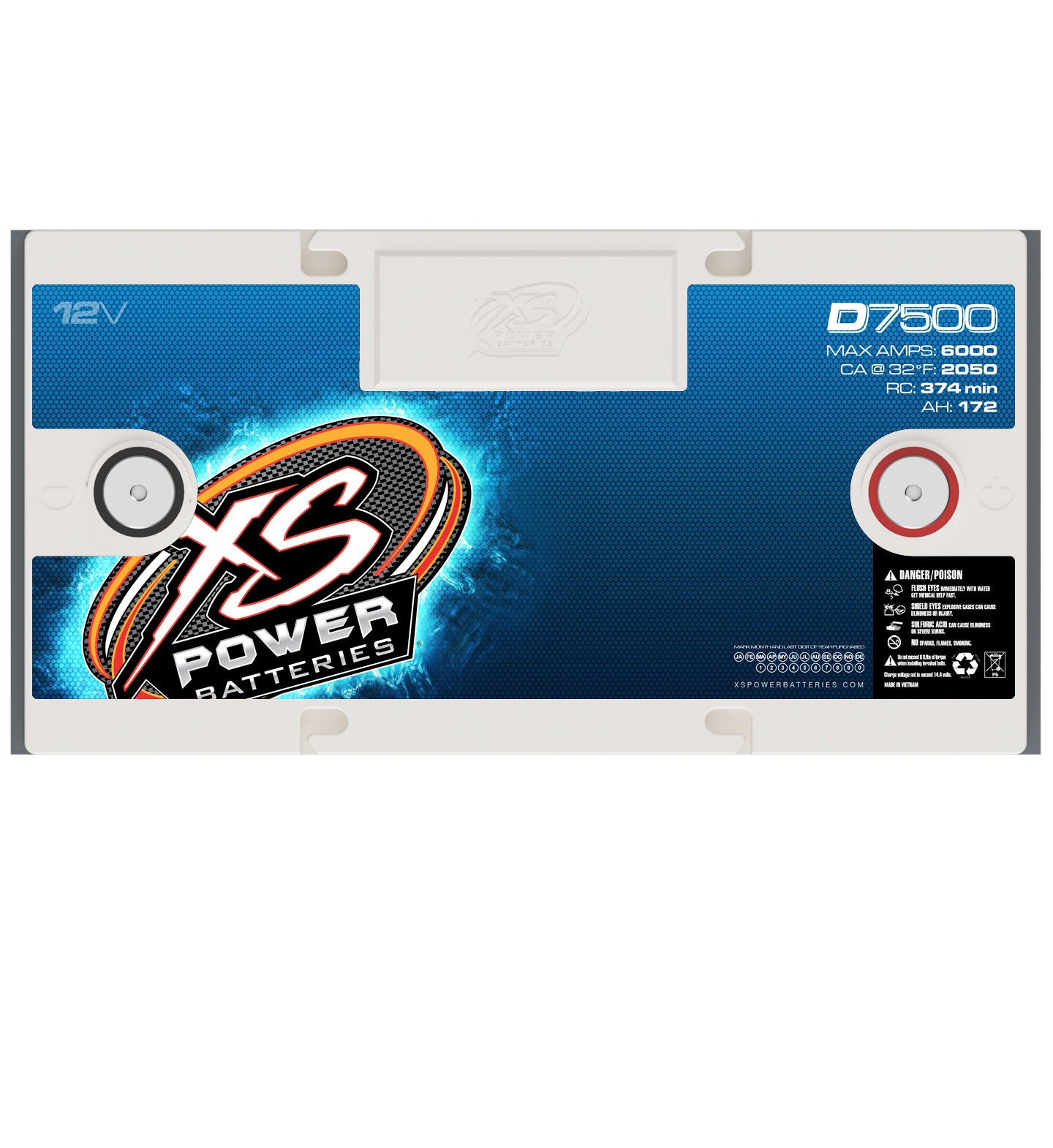 XS POWER D7500 7500W Car Audio Battery – GP Car Audio