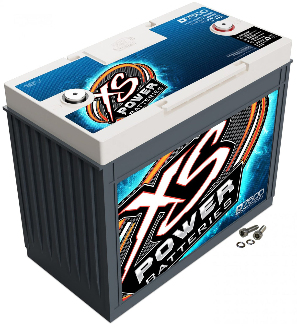 XS POWER  D7500 7500W Car Audio Battery