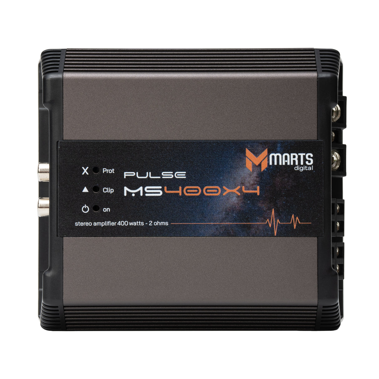 MARTS PULSE MS 400X4 2 OHM FULL RANGE 4 CHANNEL AMPLIFIER