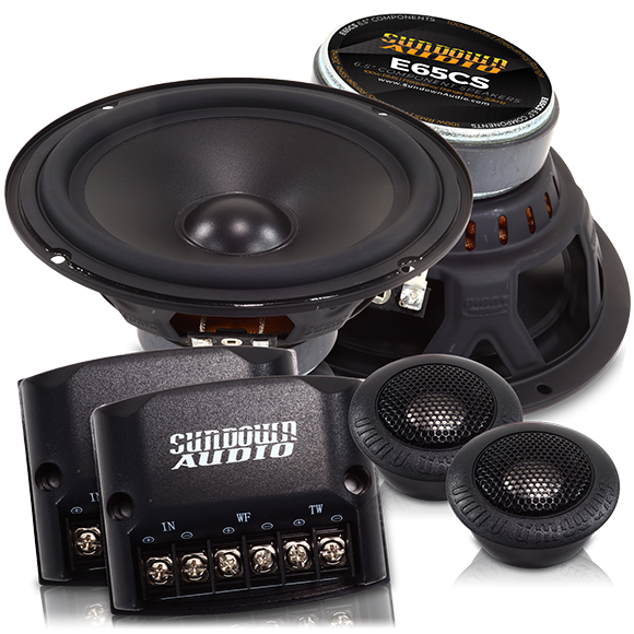 E-6.5CS  6.5" Component Speaker Set (1 Pair)