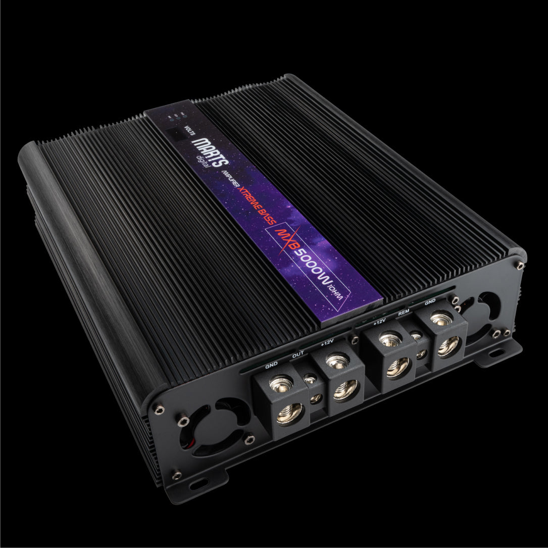 MARTS MXB 5000 1 OHM 5000 WATT 1 CHANNEL AMPLIFIER