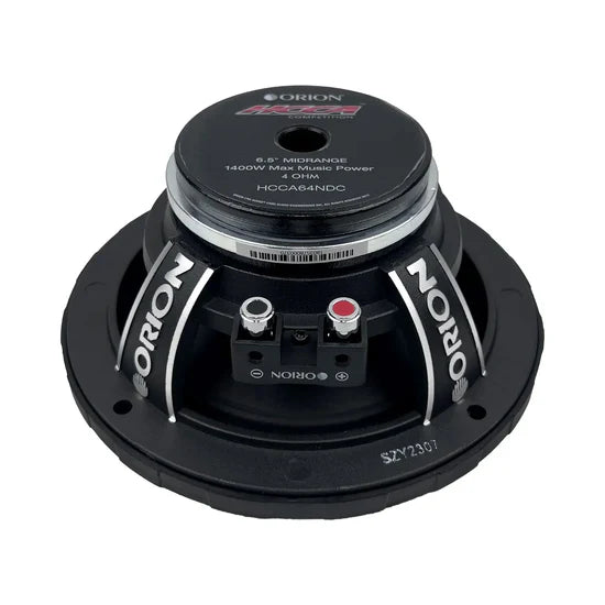 ORION HCCA 6.5" NEODYMIUM MIDRANGE SPEAKERS 350 WATTS RMS DUSTCAP