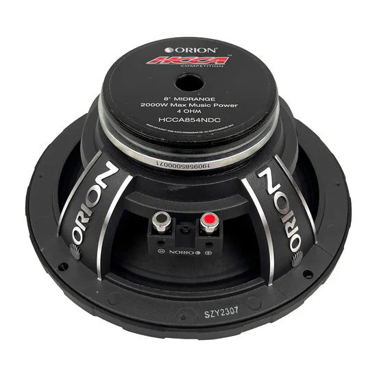 ORION HCCA 8" MIDRANGE SPEAKERS 500 WATTS RMS DUSTCAP