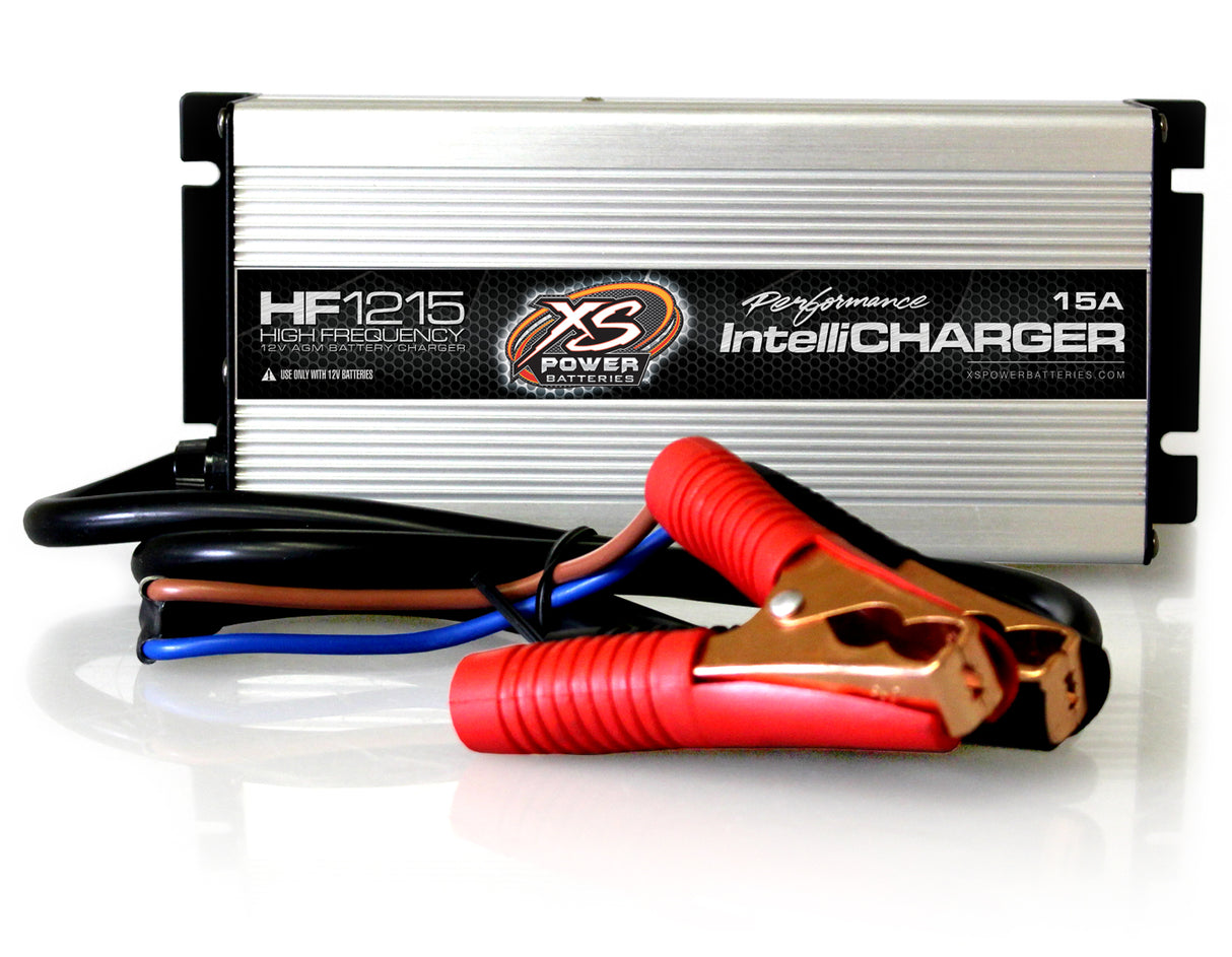 XS Power HF1215 IntelliCharger 15A 12V Car Audio Battery Charger