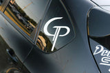 10" Metallic Silver GP 7 year Vinyl decal