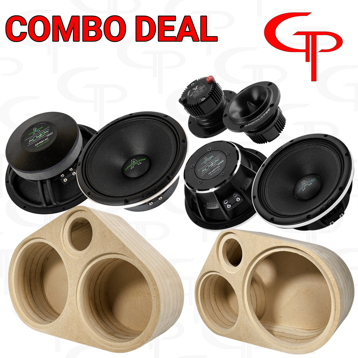 Loaded Speaker Pods: Custom Door Pods+ Deaf Bonce M81AC, M67AN, T25 ...