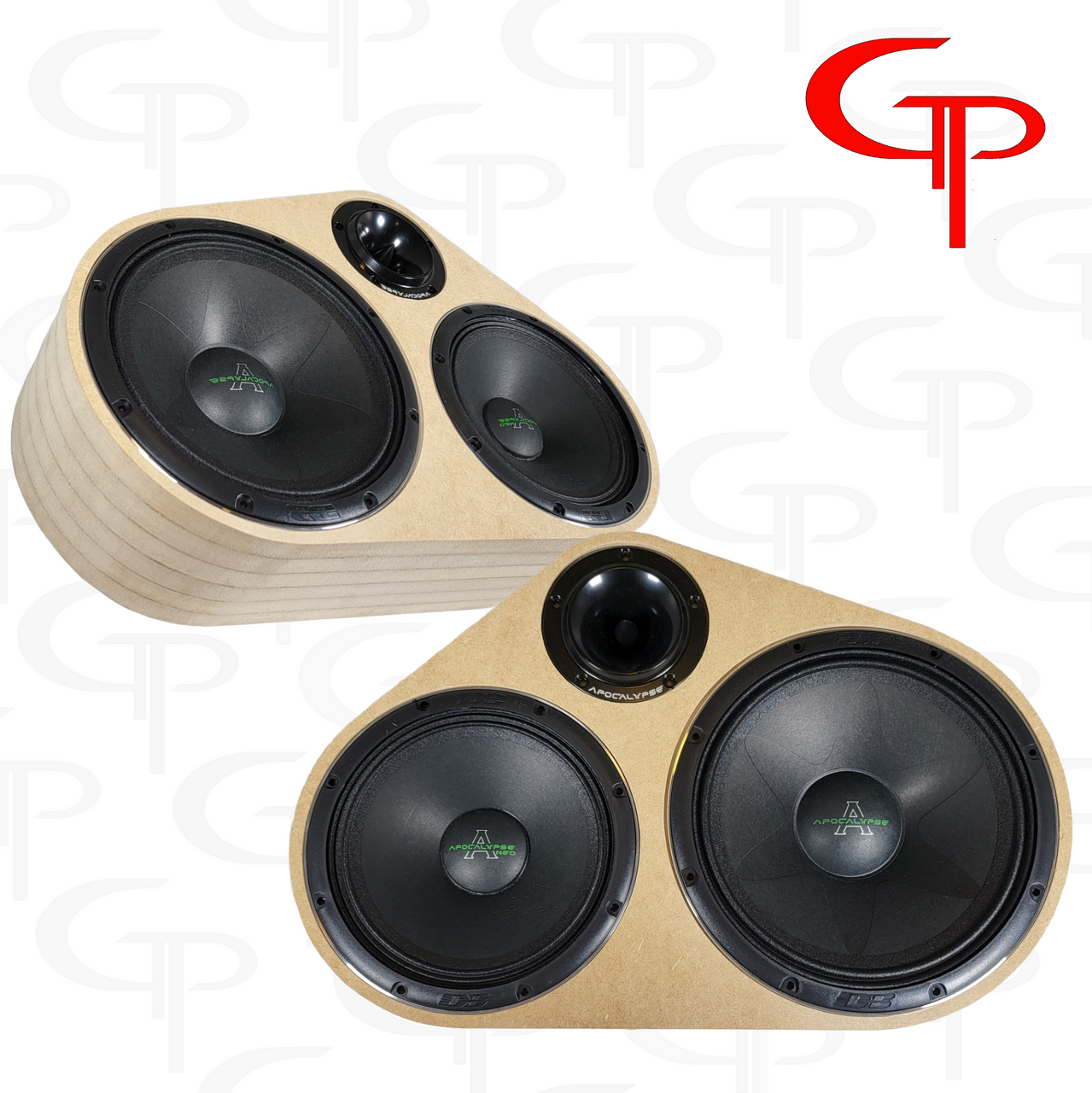 Loaded Speaker Pods: Custom Door Pods+ Deaf Bonce M81AC, M67AN, T25