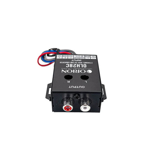 ORION 2 Channel High to Low Built-In 12V Remote Level Converter